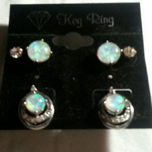 Trio of  3 pair of beautiful ear rings